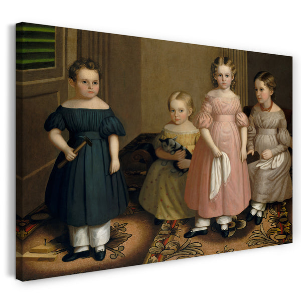 Leinwandbild Oliver Tarbell Eddy - Die Alling Kinder