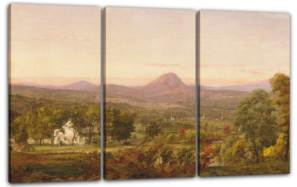 Leinwandbild Jasper Francis Cropsey - Herbstlandschaft, Zuckerhut, Orange County, New York