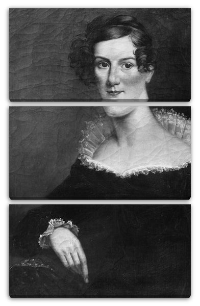Leinwandbild ca. 1830 - Sarah Cornell Clarkson (Frau William Richmond)