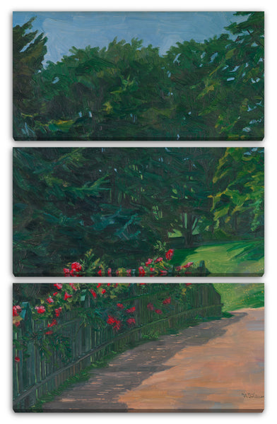 Leinwandbild Wilhelm Trübner - Landschaft