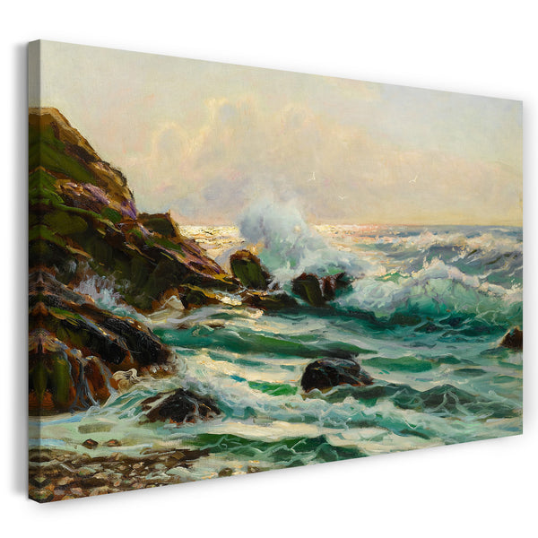 Leinwandbild Constantin Alexandrowitsch Westchiloff - Maine-Meerblick