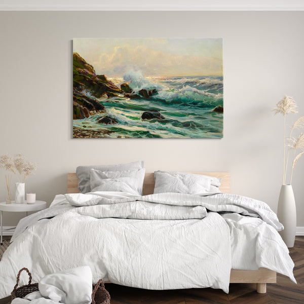 Leinwandbild Constantin Alexandrowitsch Westchiloff - Maine-Meerblick