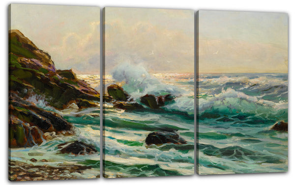 Leinwandbild Constantin Alexandrowitsch Westchiloff - Maine-Meerblick