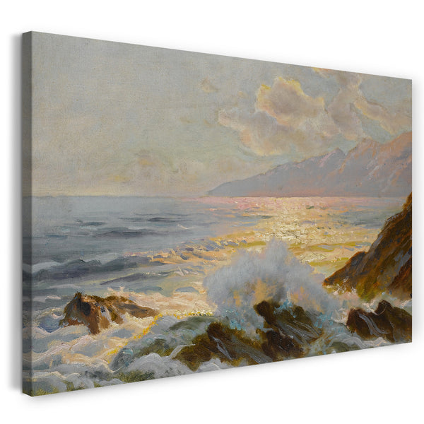 Leinwandbild Constantin Alexandrowitsch Westchiloff - Maine-Meerblick