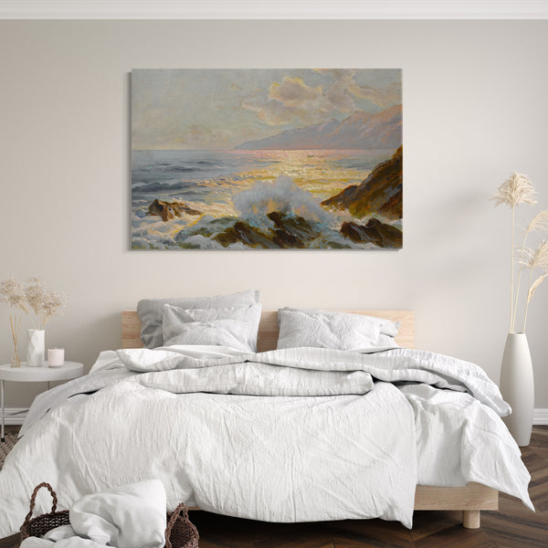 Leinwandbild Constantin Alexandrowitsch Westchiloff - Maine-Meerblick