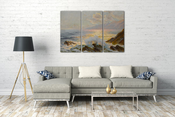 Leinwandbild Constantin Alexandrowitsch Westchiloff - Maine-Meerblick