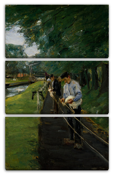 Leinwandbild Max Liebermann - Die Seilerbahn in Edam
