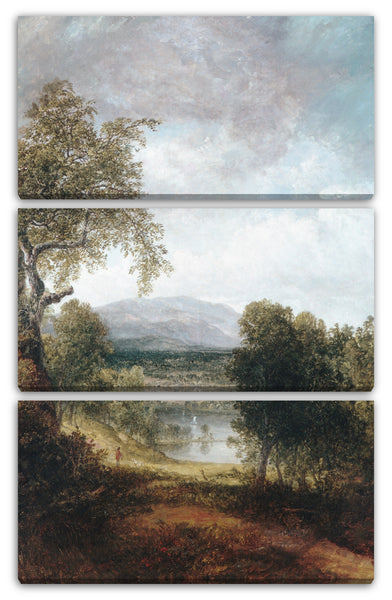 Leinwandbild Thomas Doughty - Ein Fluss-Blick