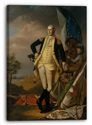 Leinwandbild James Peale - George Washington