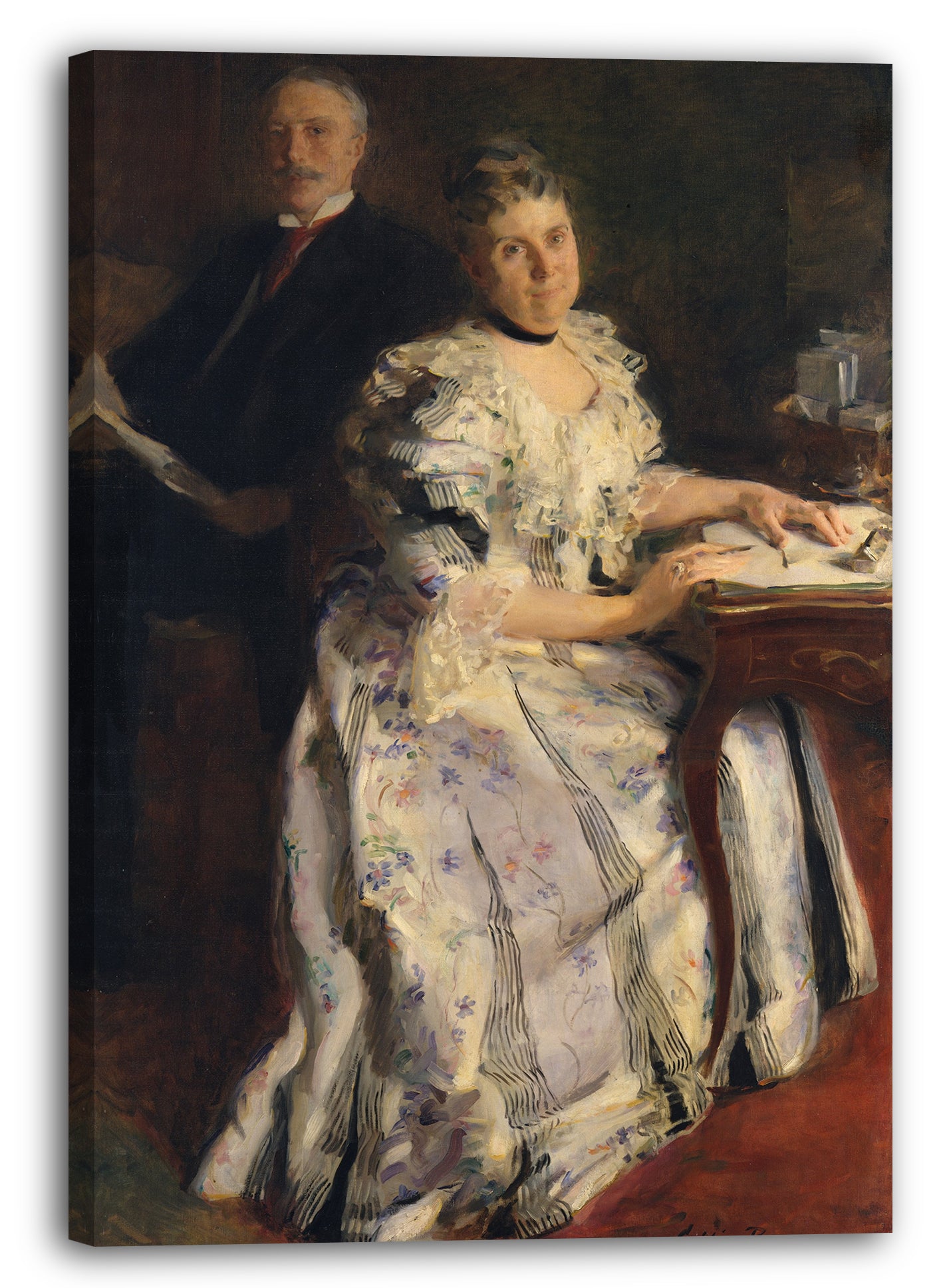Leinwandbild Cecilia Beaux - Herr und Frau Anson Phelps Stokes