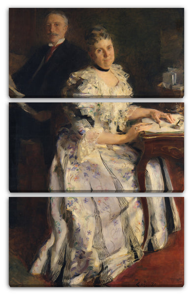 Leinwandbild Cecilia Beaux - Herr und Frau Anson Phelps Stokes