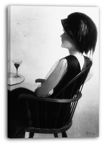 Top-Angebot Kunstdruck Harry W. Watrous - The Passing of Summer Leinwand auf Keilrahmen gespannt
