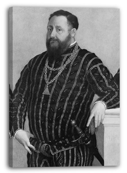 Leinwandbild Giovanni Battista Moroni - Portrait eines Mannes