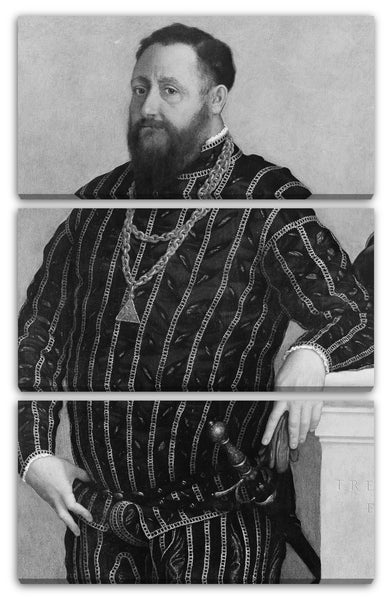 Leinwandbild Giovanni Battista Moroni - Portrait eines Mannes