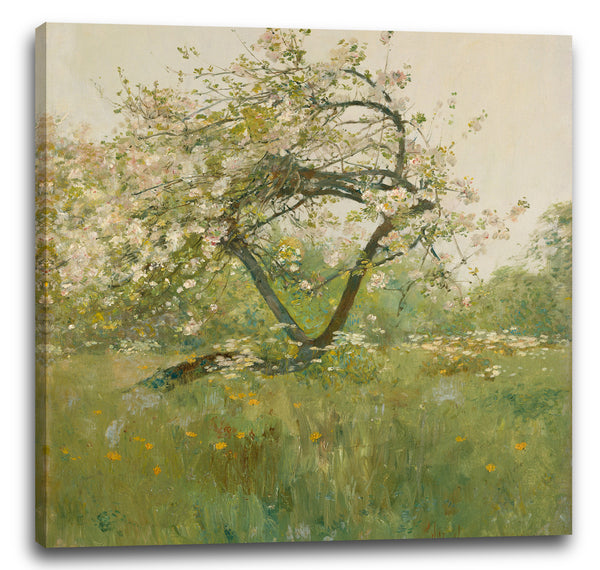 Leinwandbild Childe Hassam - Pfirsichblüten - Villiers-le-Bel