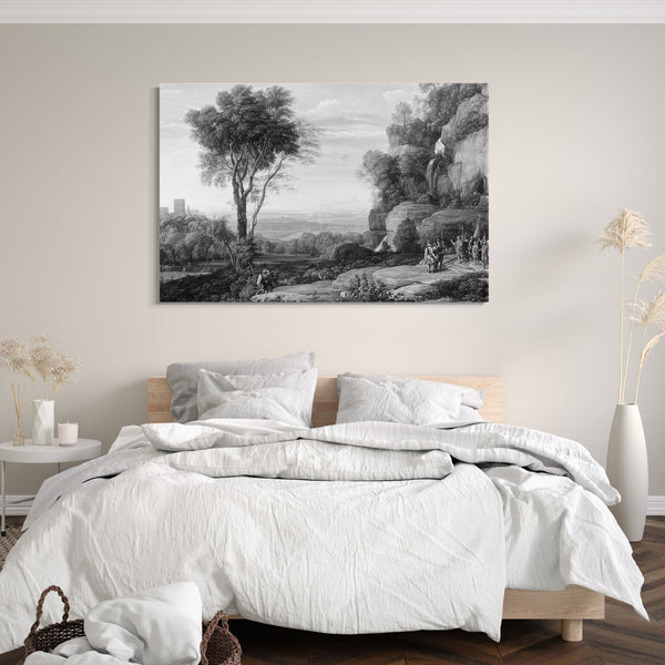 Top-Angebot Kunstdruck Giovanni Maldura - David in der Höhle von Adullam Leinwand auf Keilrahmen gespannt
