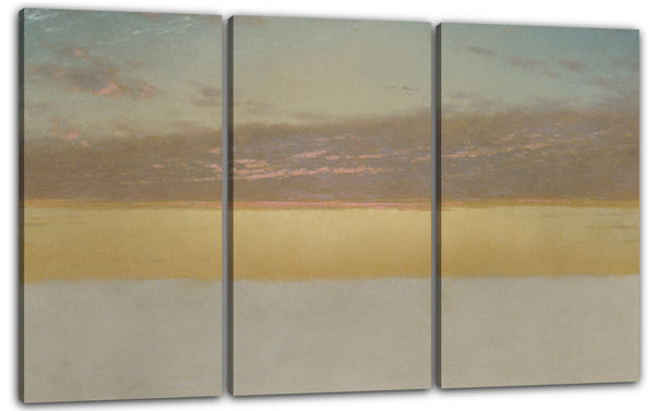 Leinwandbild John Frederick Kensett - Sonnenuntergangs-Himmel