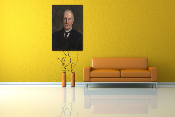 Top-Angebot Kunstdruck William Merritt Chase - Edward Guthrie Kennedy Leinwand auf Keilrahmen gespannt