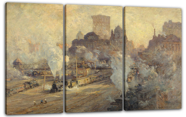 Leinwandbild Colin Campbell Cooper - Grand Central-Bahnhofstation