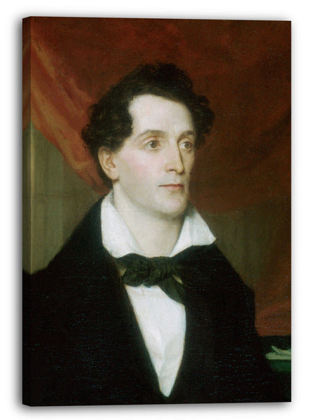 Top-Angebot Kunstdruck John Vanderlyn - Francis Lucas Waddell Leinwand auf Keilrahmen gespannt