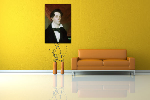 Top-Angebot Kunstdruck John Vanderlyn - Francis Lucas Waddell Leinwand auf Keilrahmen gespannt