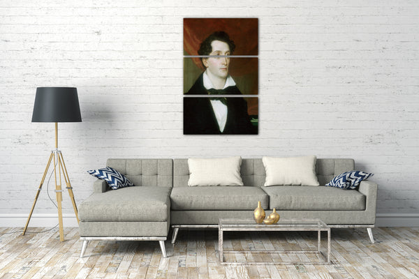 Top-Angebot Kunstdruck John Vanderlyn - Francis Lucas Waddell Leinwand auf Keilrahmen gespannt