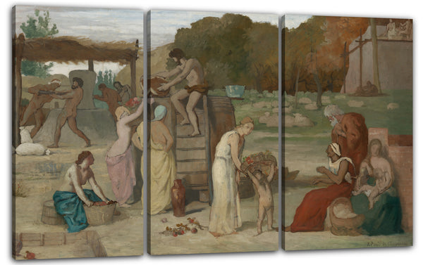 Leinwandbild Pierre Puvis de Chavannes - Apfelwein