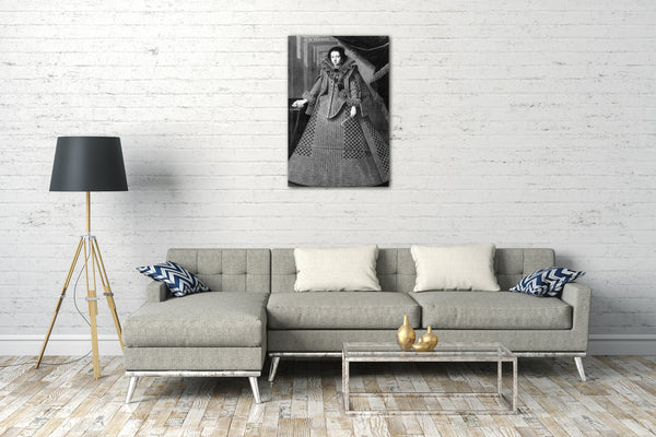 Top-Angebot Kunstdruck Spanisch - Doña Marianna Stampa Parravicina (geb. 1612), Condesa di Segrate Leinwand auf Keilrahmen gespannt
