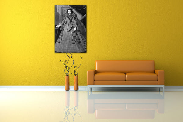 Top-Angebot Kunstdruck Spanisch - Doña Marianna Stampa Parravicina (geb. 1612), Condesa di Segrate Leinwand auf Keilrahmen gespannt