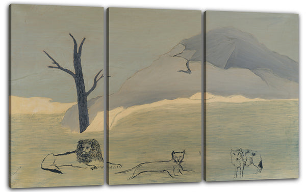 Leinwandbild Horaz Pippin - Heiliger Berg IV