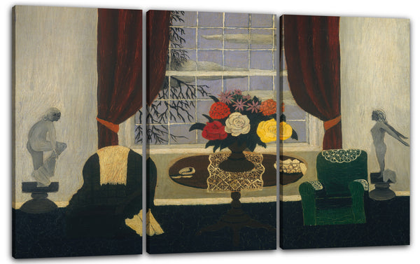 Leinwandbild Horaz Pippin - Viktorianisches Interieur I