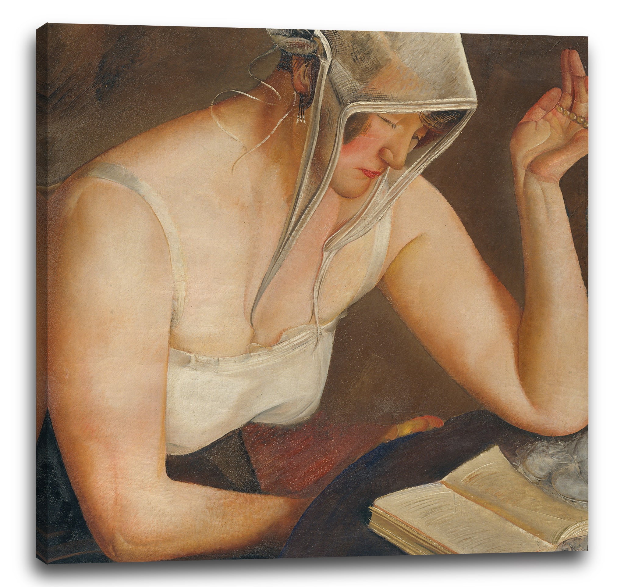 Leinwandbild Boris Grigoriew - Lesende Frauen