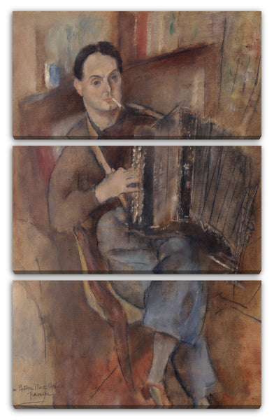 Leinwandbild Jules Pascin - Pierre Mac Orlan