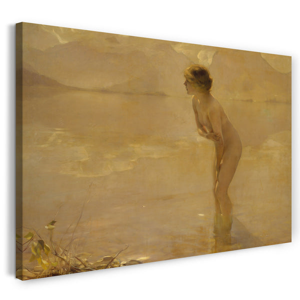 Top-Angebot Kunstdruck Paul Chabas - September-Morgen Leinwand auf Keilrahmen gespannt