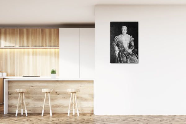 Top-Angebot Kunstdruck Francesco Montemezzano - Porträt einer Frau Leinwand auf Keilrahmen gespannt