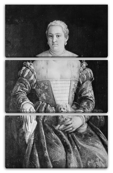 Leinwandbild Francesco Montemezzano - Porträt einer Frau