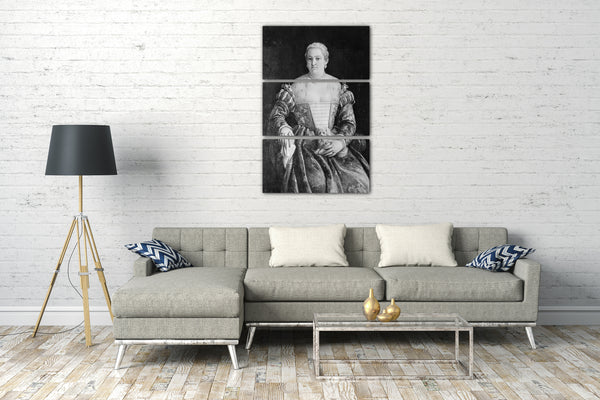 Top-Angebot Kunstdruck Francesco Montemezzano - Porträt einer Frau Leinwand auf Keilrahmen gespannt