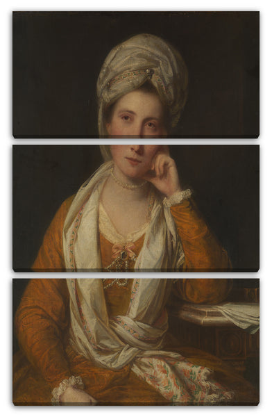 Leinwandbild Sir Joshua Reynolds - Mrs. Horton, später Viscountess Maynard (gest. 1814/15)