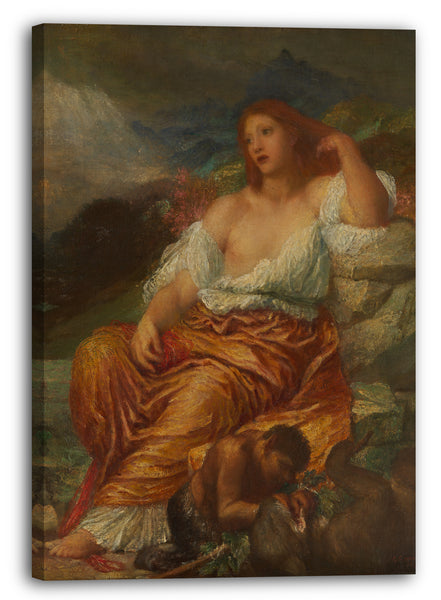 Top-Angebot Kunstdruck George Frederic Watts - Ariadne Leinwand auf Keilrahmen gespannt