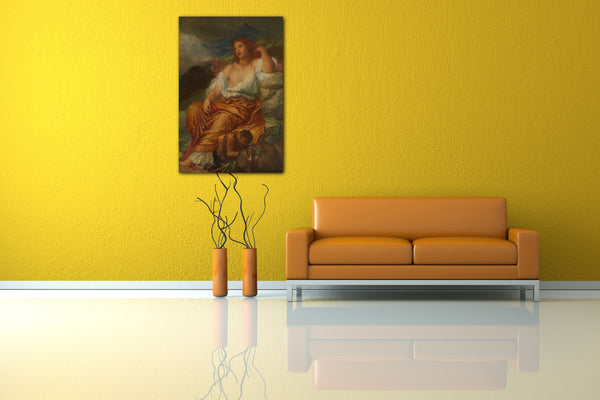 Top-Angebot Kunstdruck George Frederic Watts - Ariadne Leinwand auf Keilrahmen gespannt
