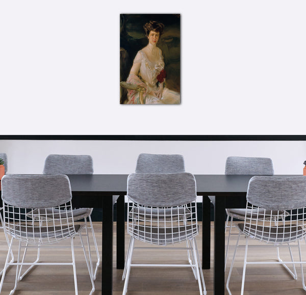 Top-Angebot Kunstdruck Joaquín Sorolla und Bastida - Mrs. Winthrop W. Aldrich (Harriet Alexander, 1888-1972) Leinwand auf Keilrahmen gespannt