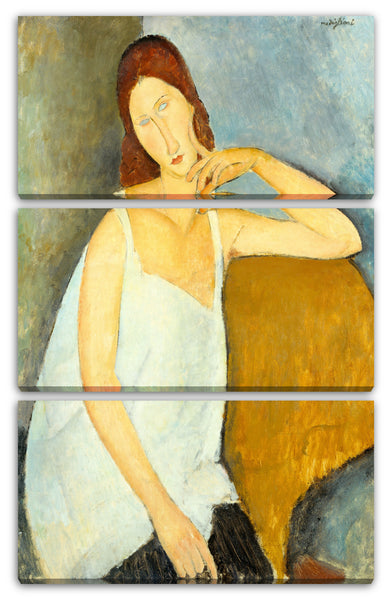 Leinwandbild Amedeo Modigliani - Jeanne Hébuterne (1898-1920)