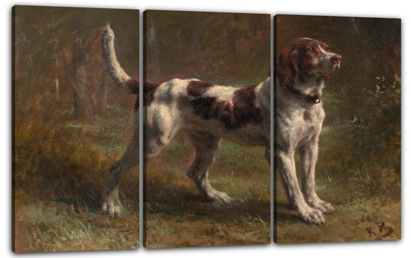 Leinwandbild Rosa Bonheur - A Limier Briquet Hound