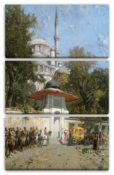 Leinwandbild Alberto Pasini - Eine Moschee
