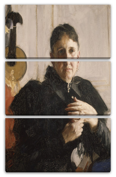 Leinwandbild Anders Zorn - Frau John Crosby Brown (Mary Elizabeth Adams, 1842-1918)