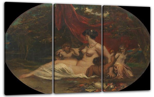 Leinwandbild William Etty - Allegorie