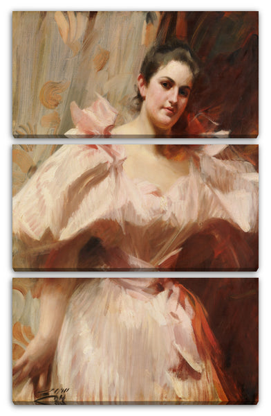 Leinwandbild Anders Zorn - Frieda Schiff (1876-1958), später Frau Felix M. Warburg