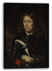 Top-Angebot Kunstdruck Nicolaes Maes - Admiral Jacob Binkes (geboren um 1640, gestorben 1677) Leinwand auf Keilrahmen gespannt