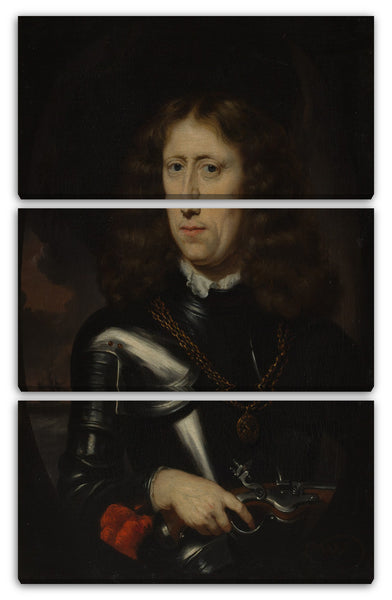 Leinwandbild Nicolaes Maes - Admiral Jacob Binkes (geboren um 1640, gestorben 1677)
