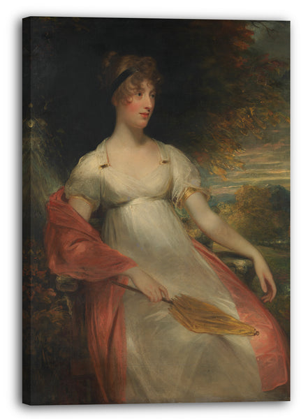 Top-Angebot Kunstdruck Sir William Beechey - Porträt einer Frau Leinwand auf Keilrahmen gespannt